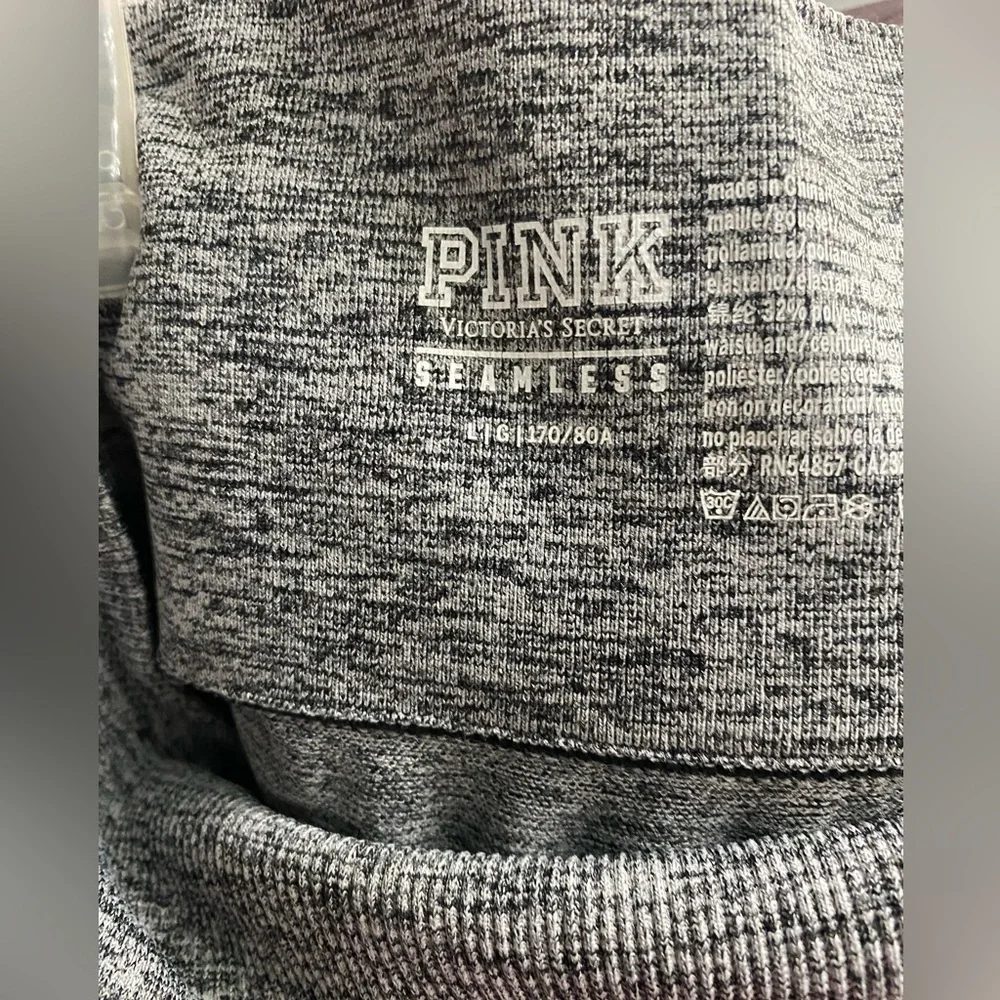 Victorias Secret Pink Seamless Leggings Size Large - Picture 3 of 3